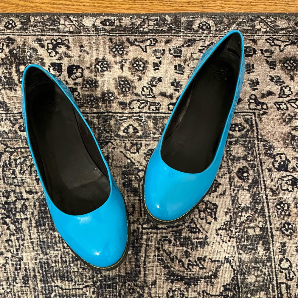 Dr. Martens Bright Blue Loafers